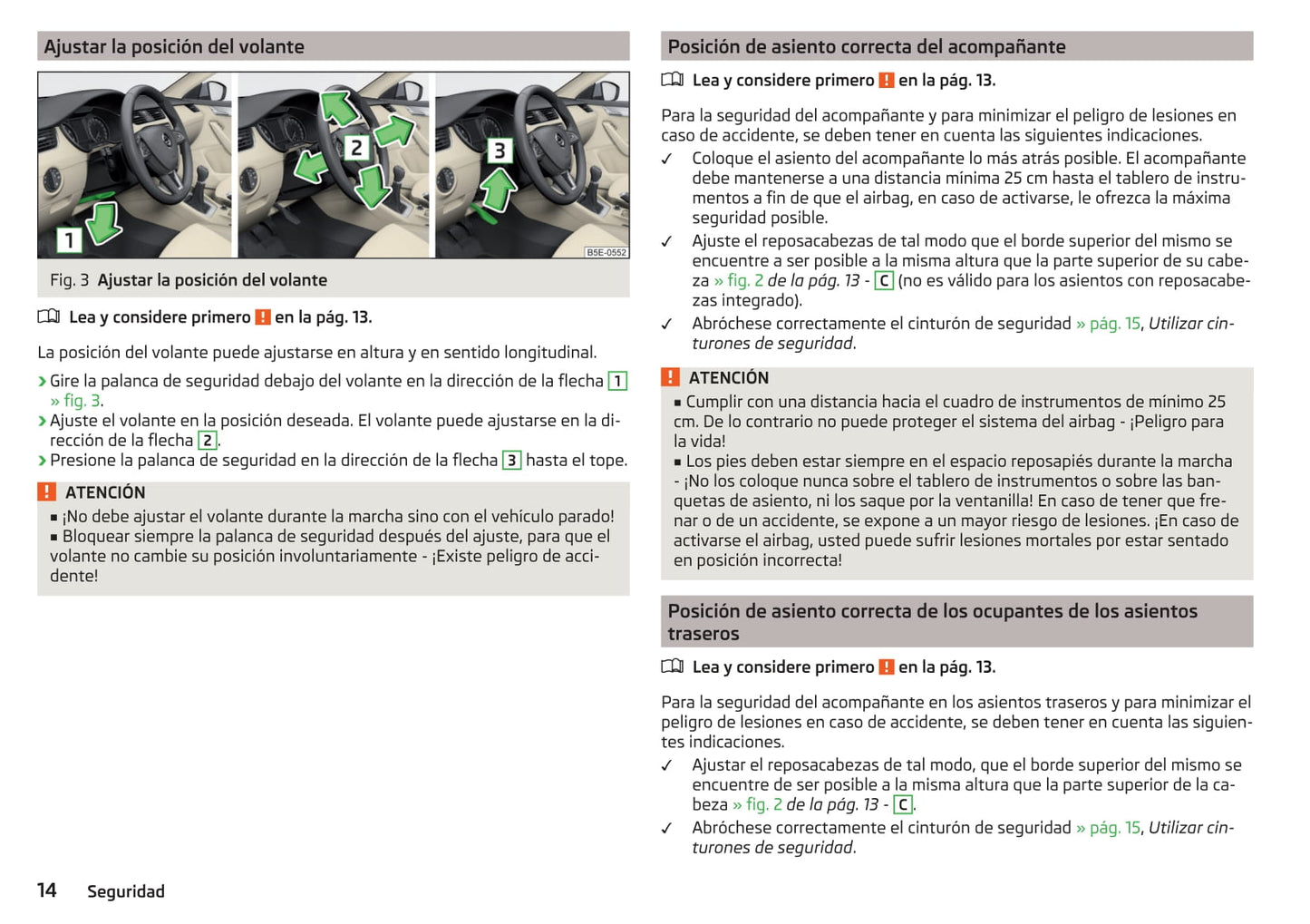2016-2017 Skoda Octavia Owner's Manual | Spanish