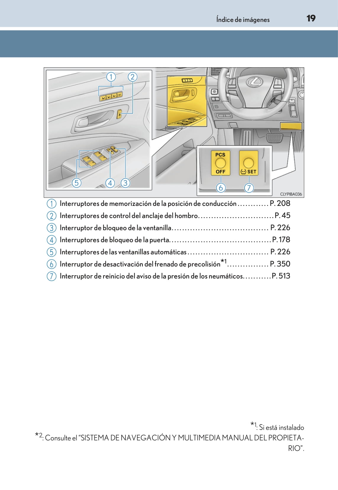 2016-2017 Lexus LS 600h Owner's Manual | Spanish