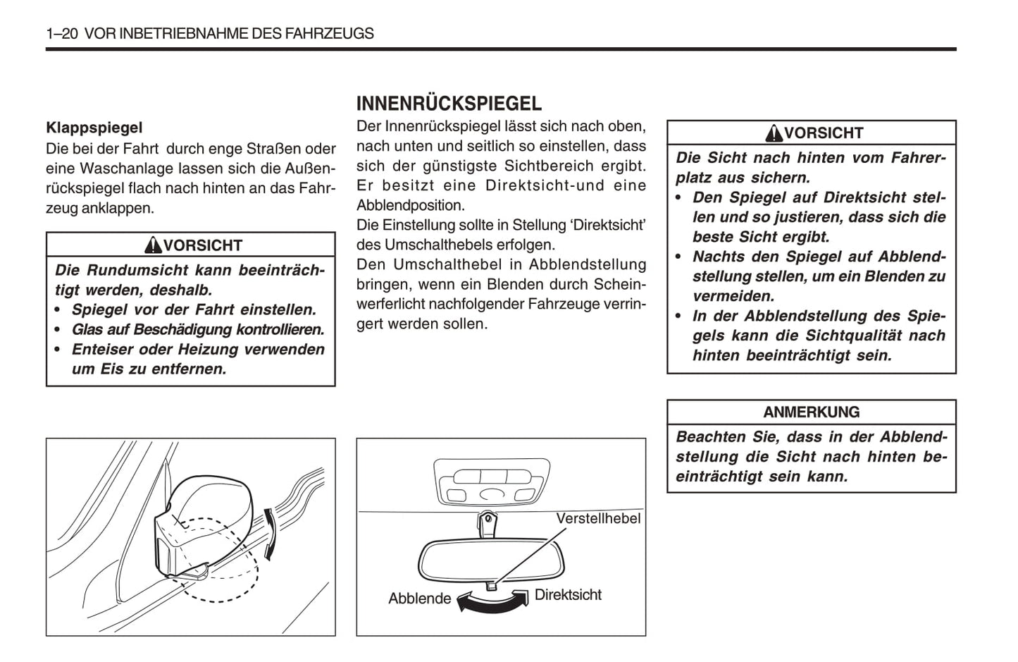 1998-2005 SsangYong Musso Owner's Manual | German