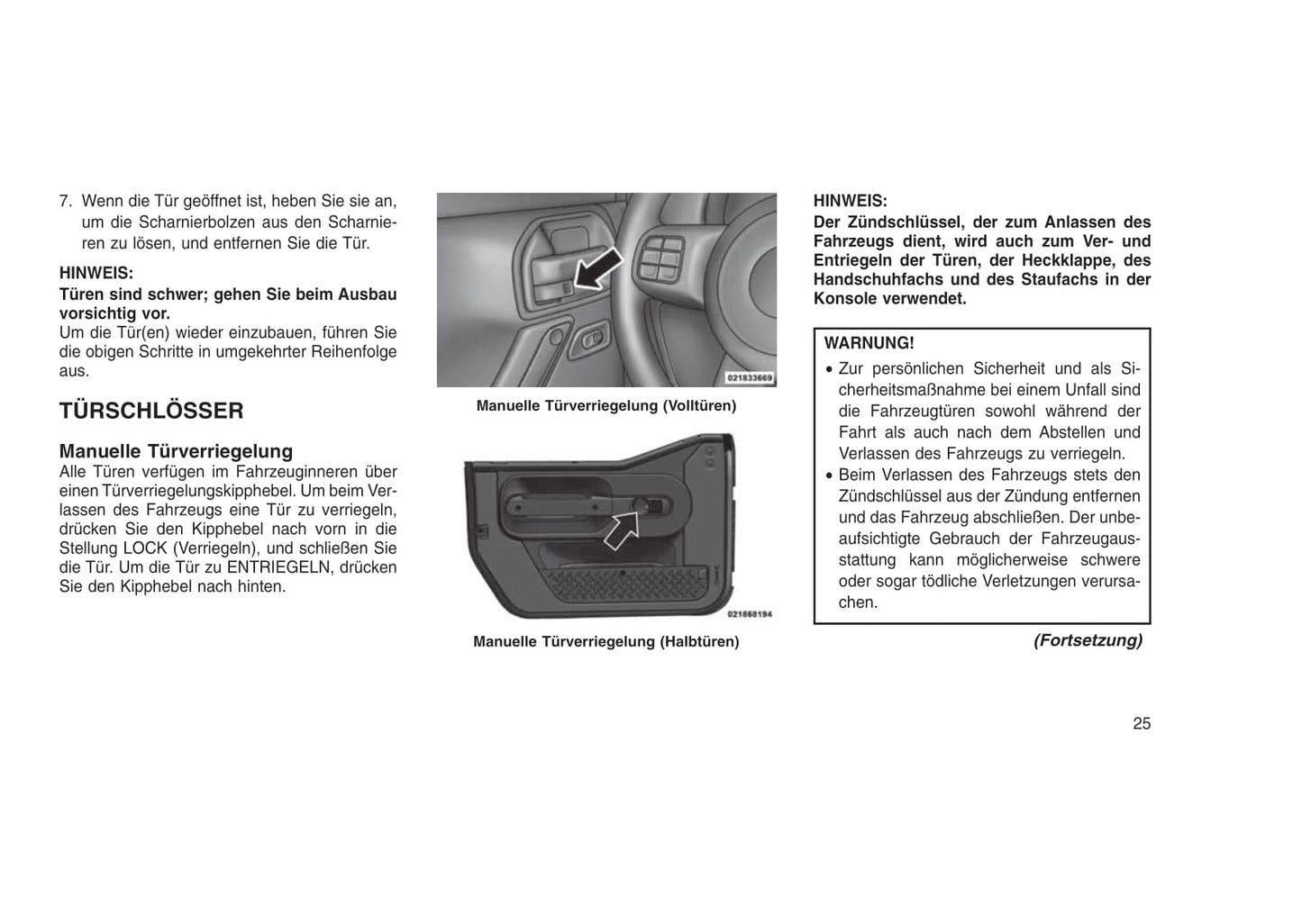 2015-2016 Jeep Wrangler Gebruikershandleiding | Duits