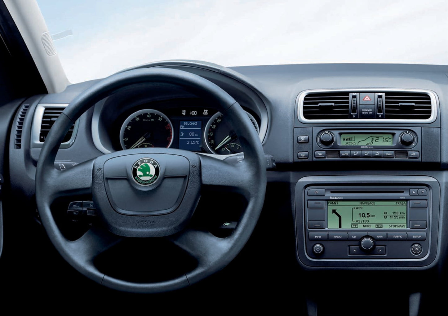 2006-2010 Skoda Roomster Bedienungsanleitung | Polnisch
