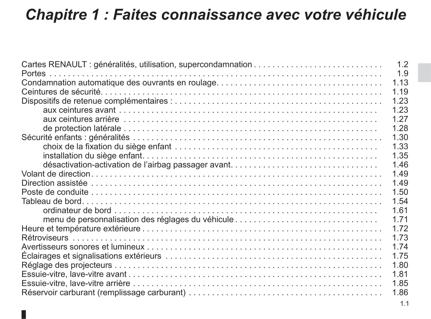 2015-2016 Renault Scénic Gebruikershandleiding | Frans