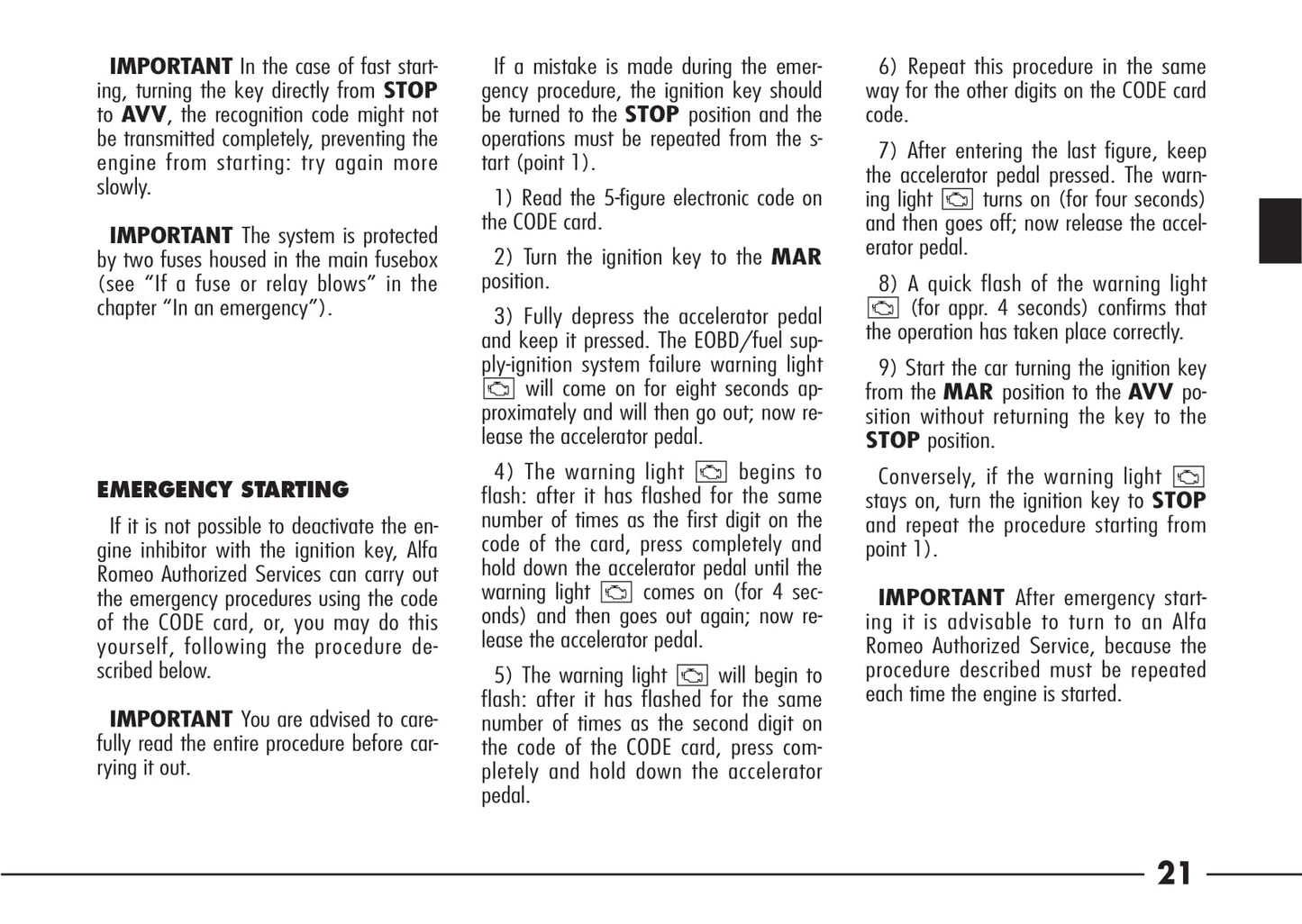 2003-2007 Alfa Romeo 166 Gebruikershandleiding | Engels