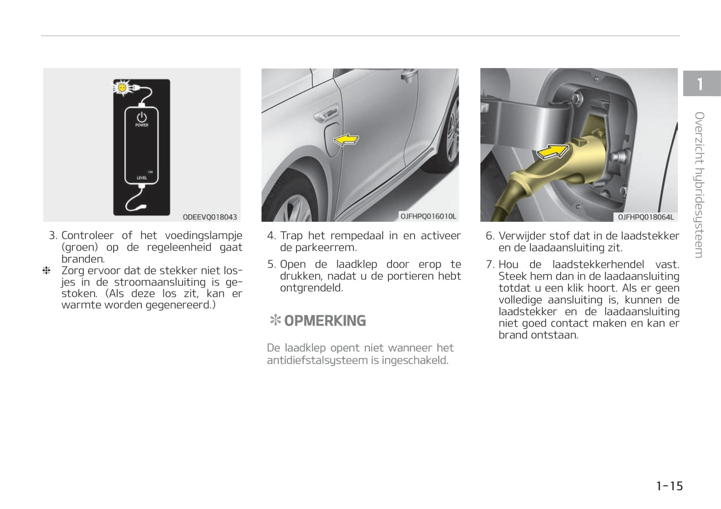 2019-2020 Kia Optima Hybrid/Optima Plug-in Hybrid Owner's Manual | Dutch