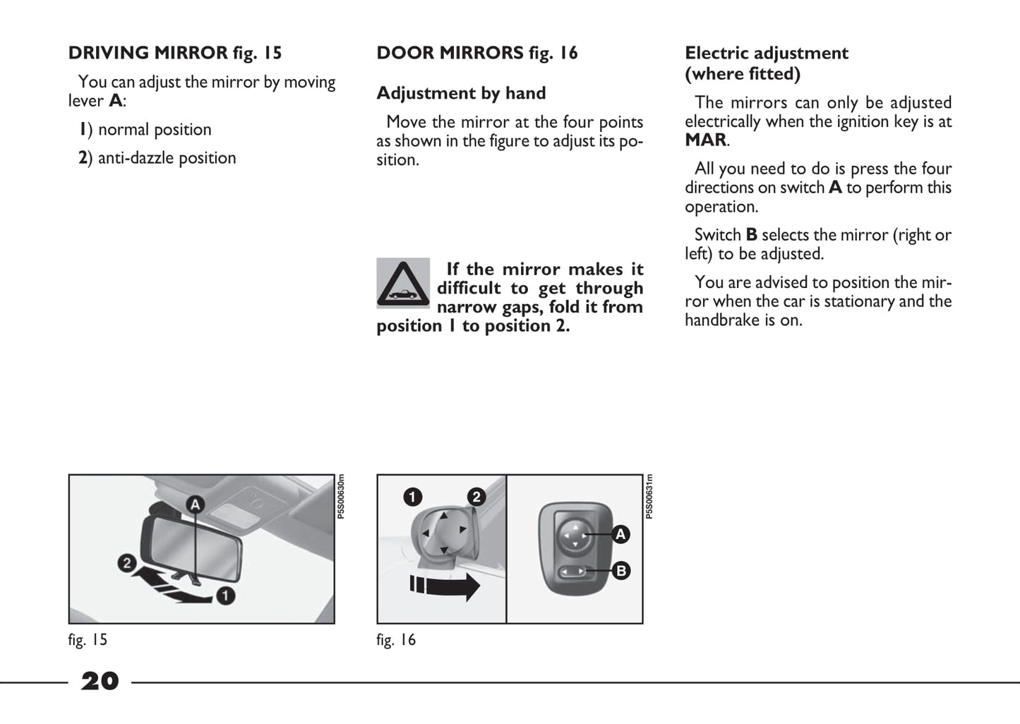 2003-2004 Fiat Barchetta Gebruikershandleiding | Engels