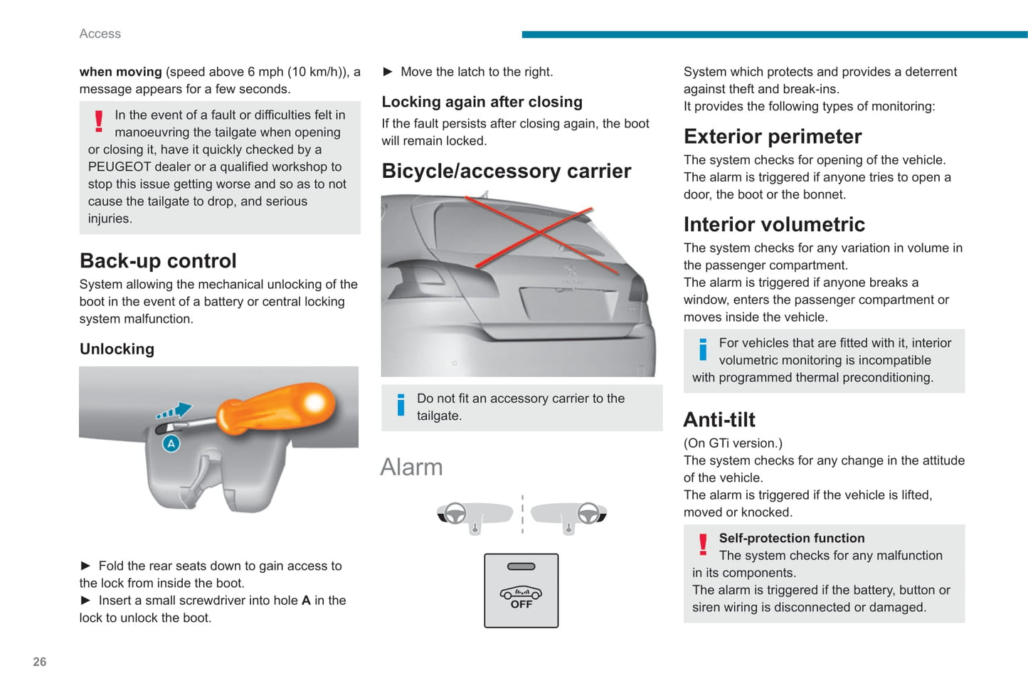 2020-2021 Peugeot 308 Owner's Manual | English