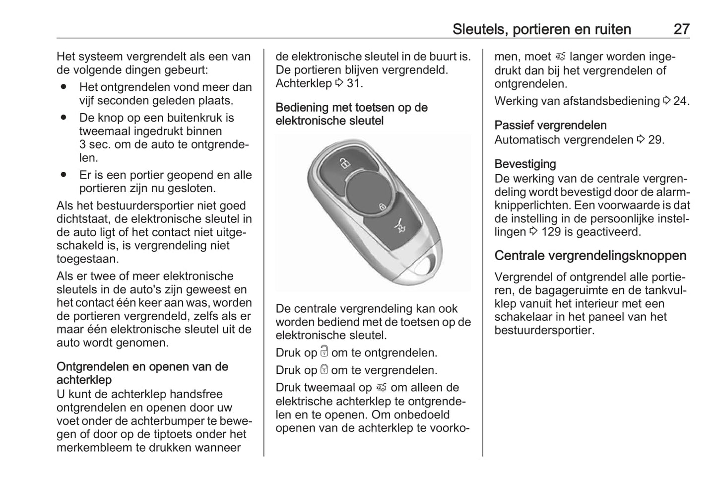 2018 Opel Astra Bedienungsanleitung | Niederländisch