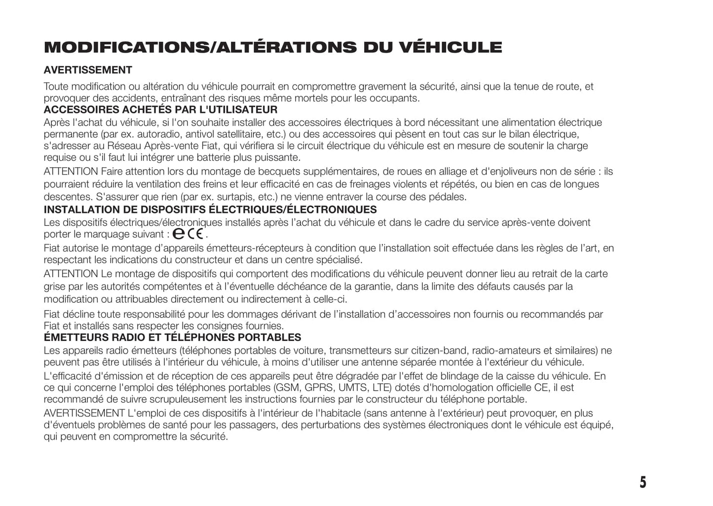 2017-2018 Fiat Talento Gebruikershandleiding | Frans