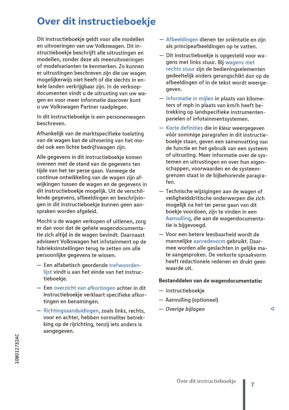 2020-2023 Volkswagen ID.3 Gebruikershandleiding | Nederlands