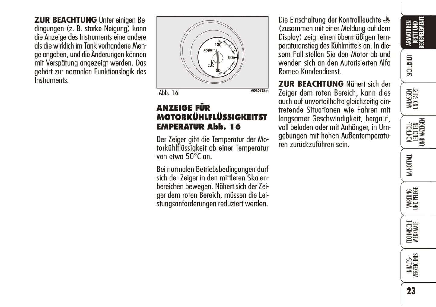 2008-2011 Alfa Romeo Spider Owner's Manual | German