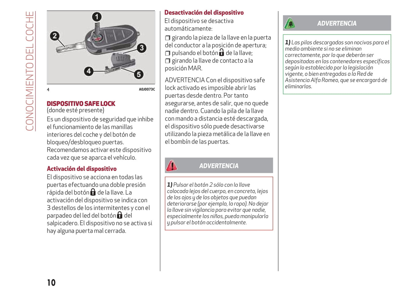 2016-2020 Alfa Romeo MiTo Gebruikershandleiding | Spaans