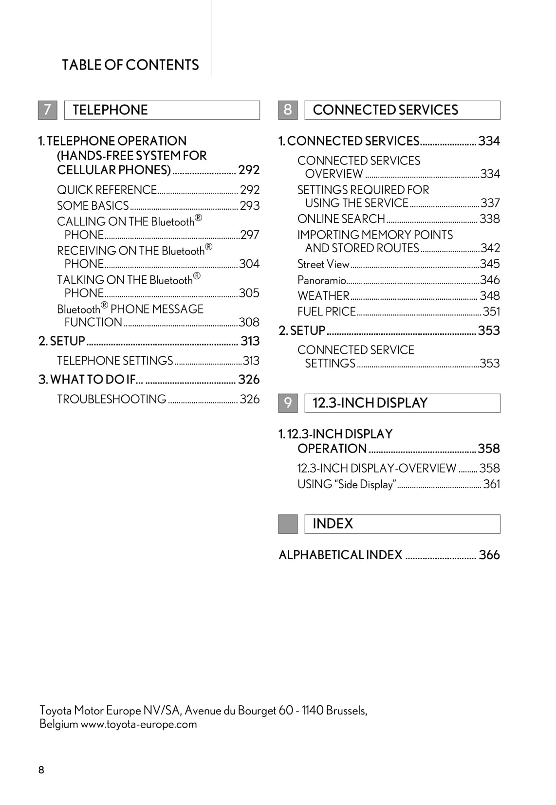 2015-2019 Lexus RX 450 Manuel du propriétaire | Anglais