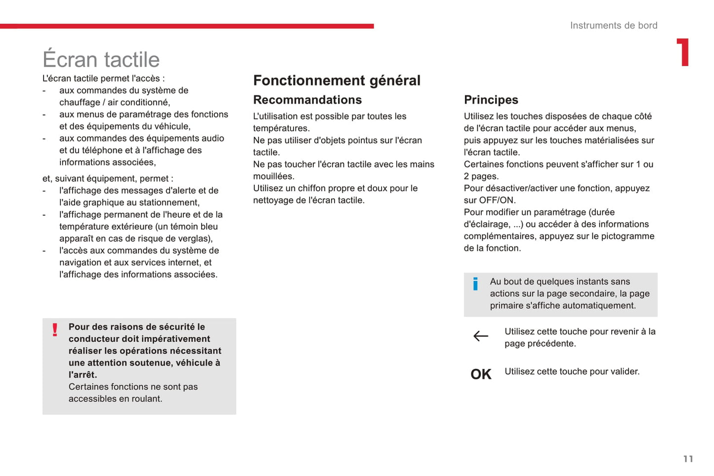 2016-2018 Citroën C4 Picasso/Grand C4 Picasso Owner's Manual | French