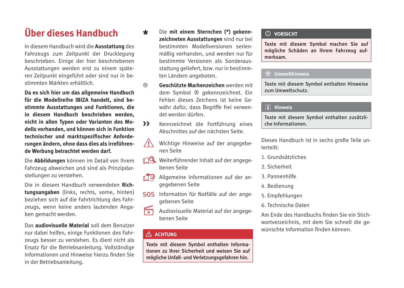 2012-2015 Seat Ibiza Gebruikershandleiding | Duits