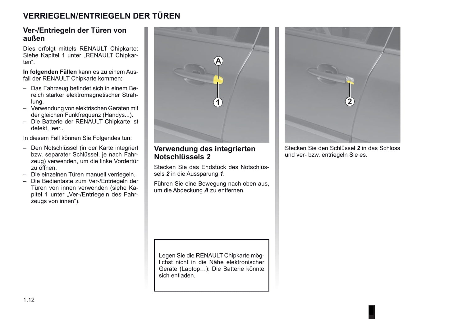 2005-2009 Renault Vel Satis Manuel du propriétaire | Allemand