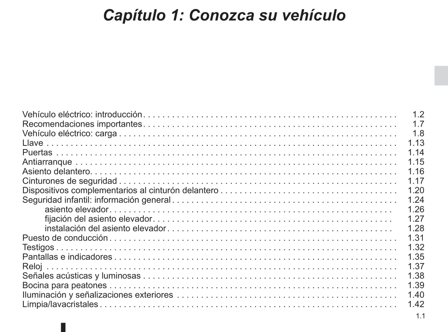 2012-2020 Renault Twizy Manuel du propriétaire | Espagnol