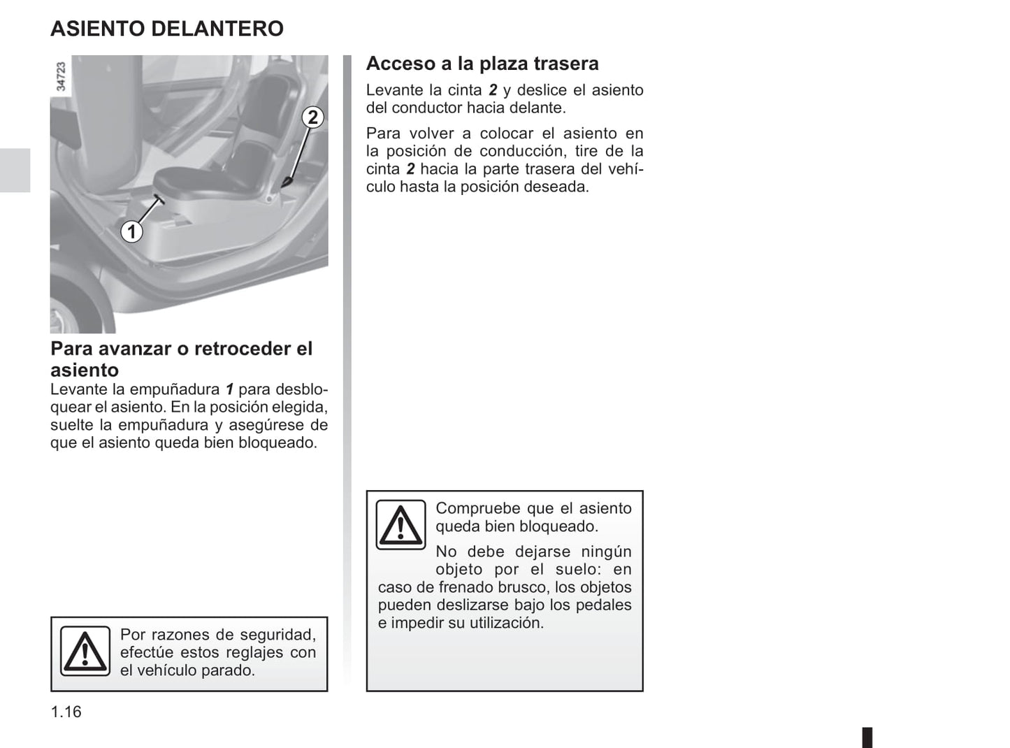 2012-2020 Renault Twizy Manuel du propriétaire | Espagnol