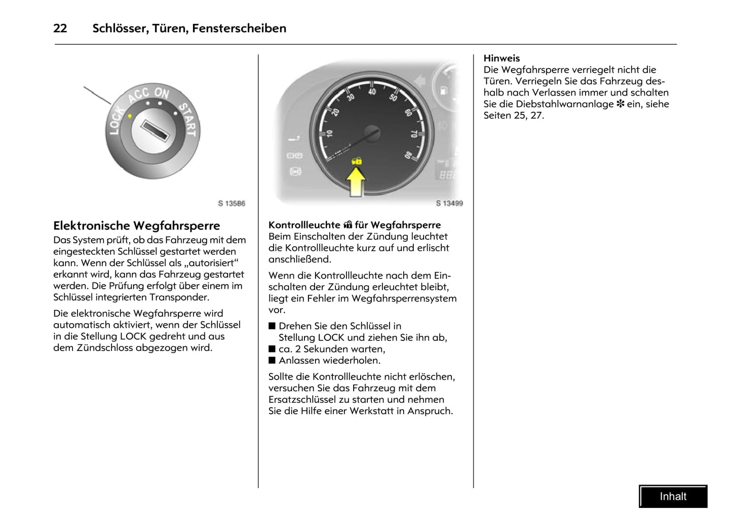 2008-2009 Opel Antara Owner's Manual | German