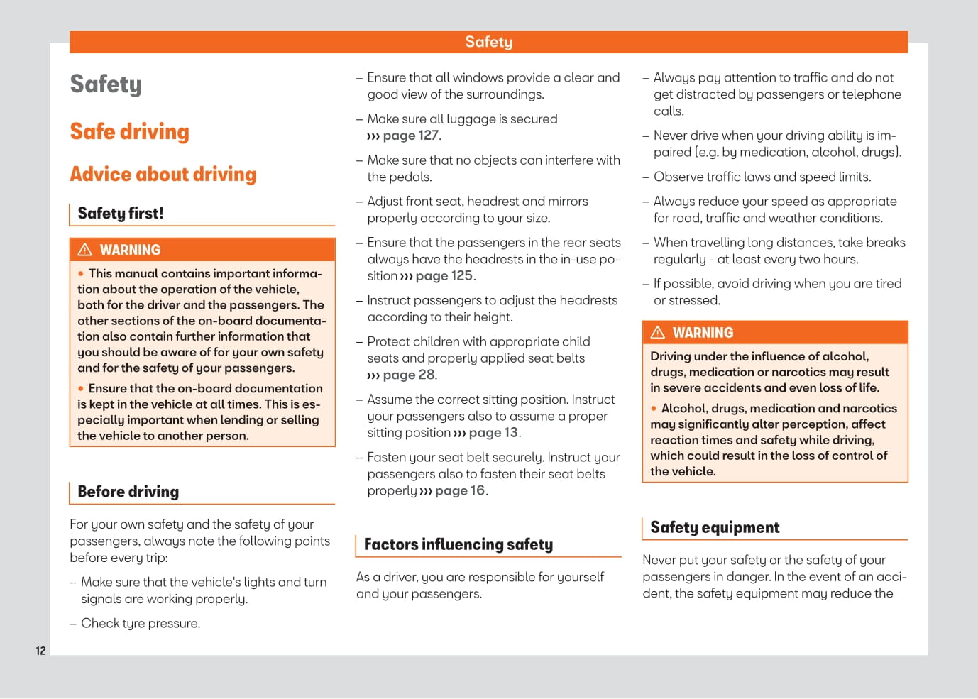 2021-2022 Seat Arona Owner's Manual | English