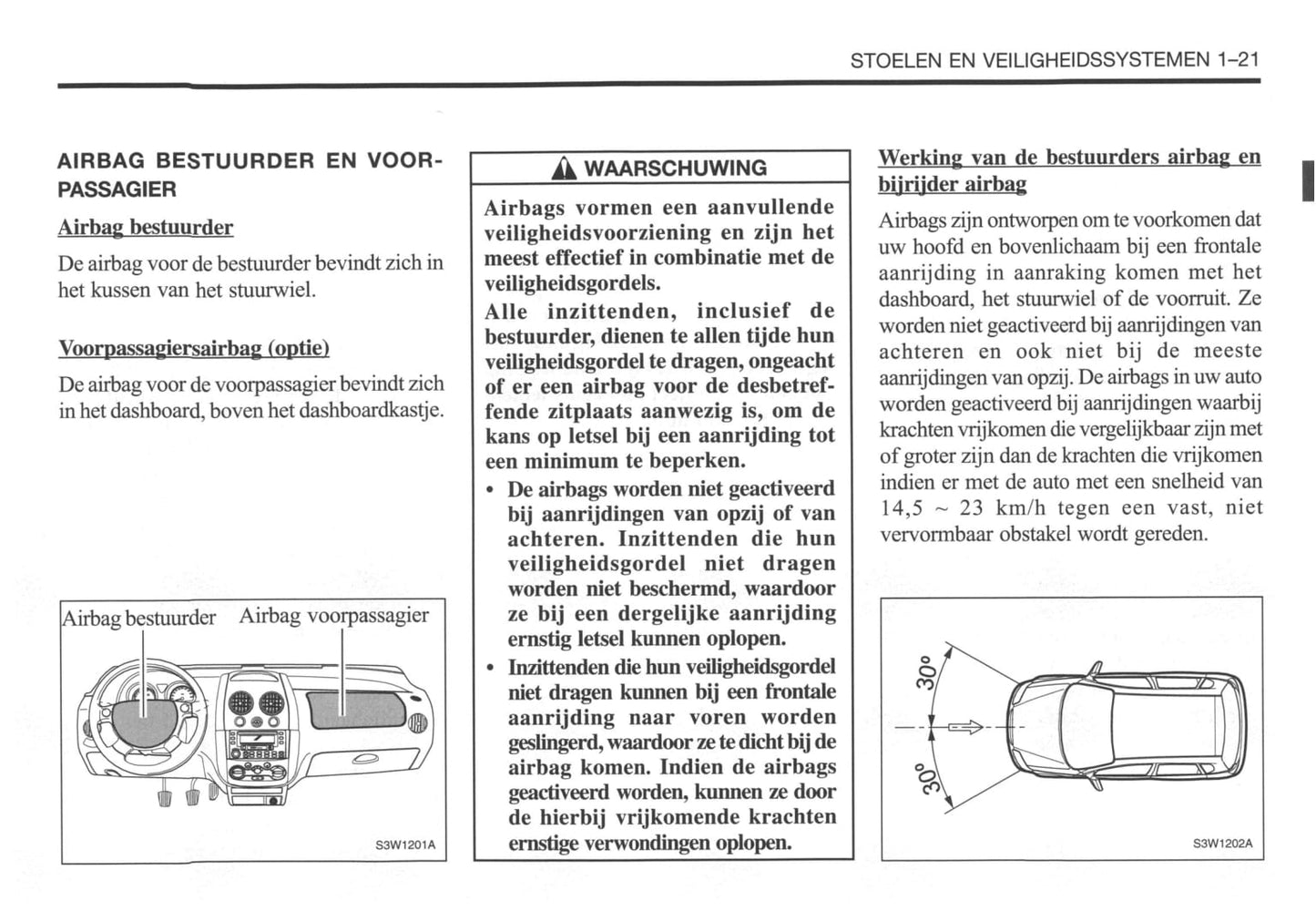 2002-2007 Daewoo Kalos Gebruikershandleiding | Nederlands