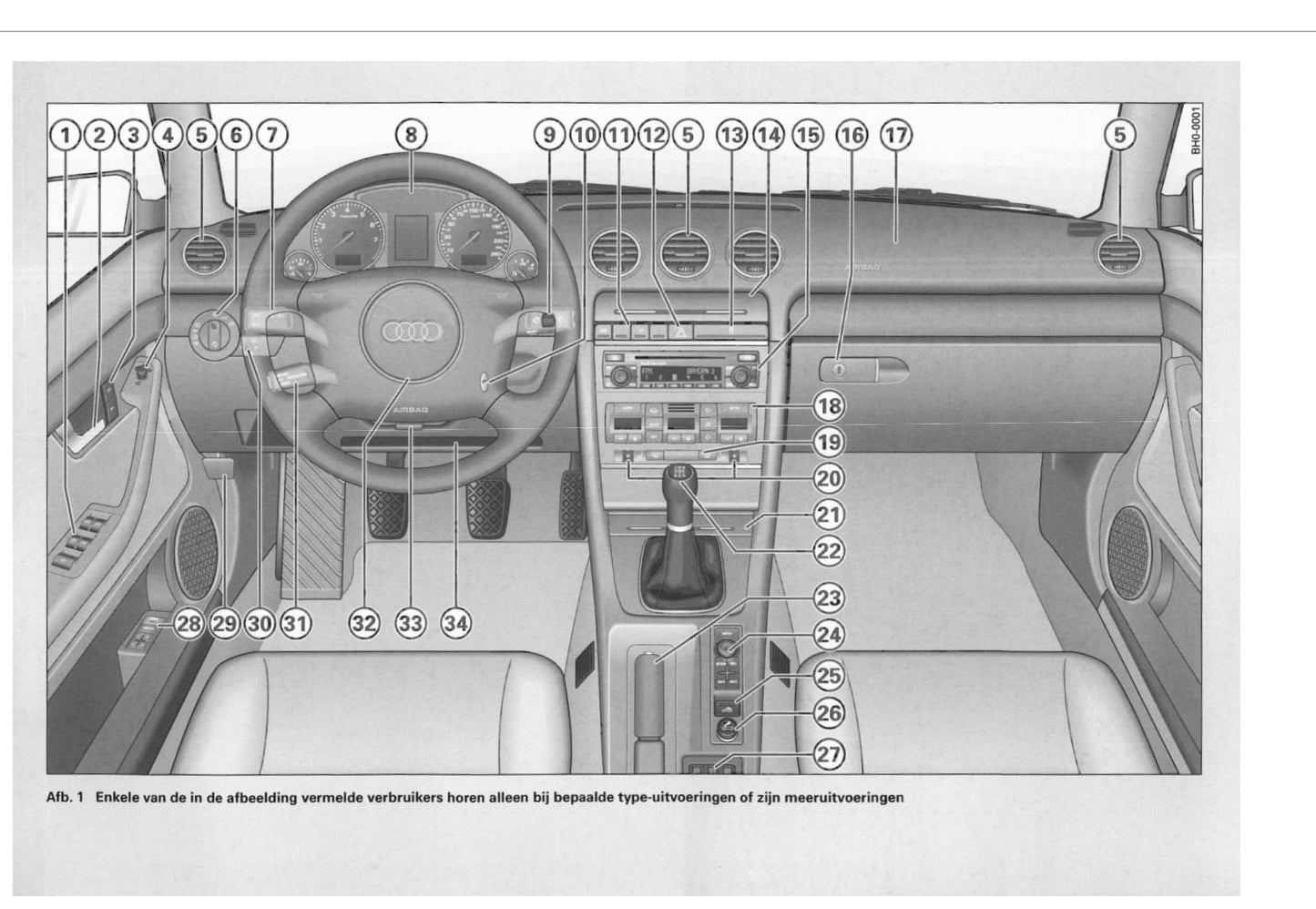 2002-2005 Audi A4 Manuel du propriétaire | Néerlandais