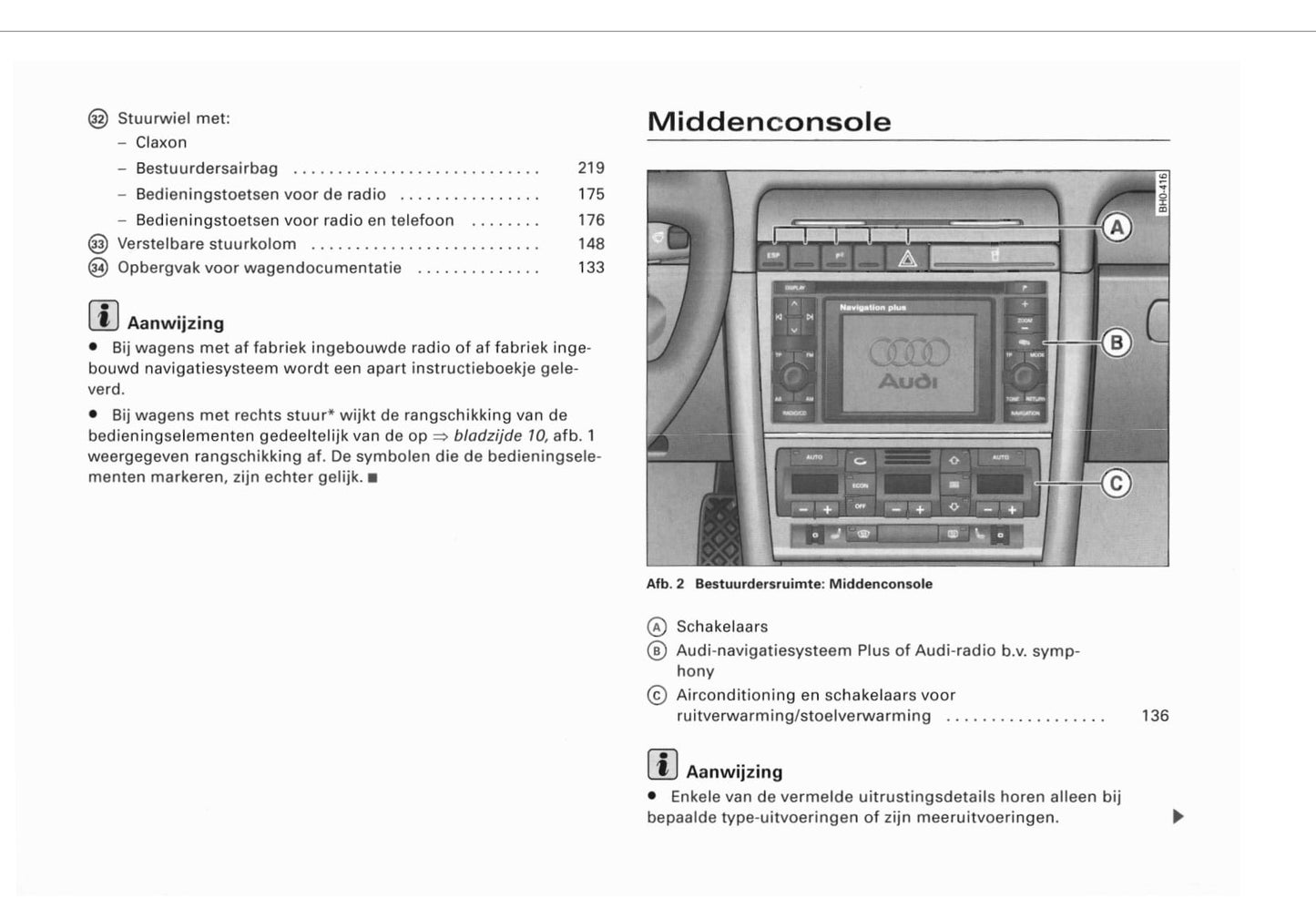 2002-2005 Audi A4 Manuel du propriétaire | Néerlandais