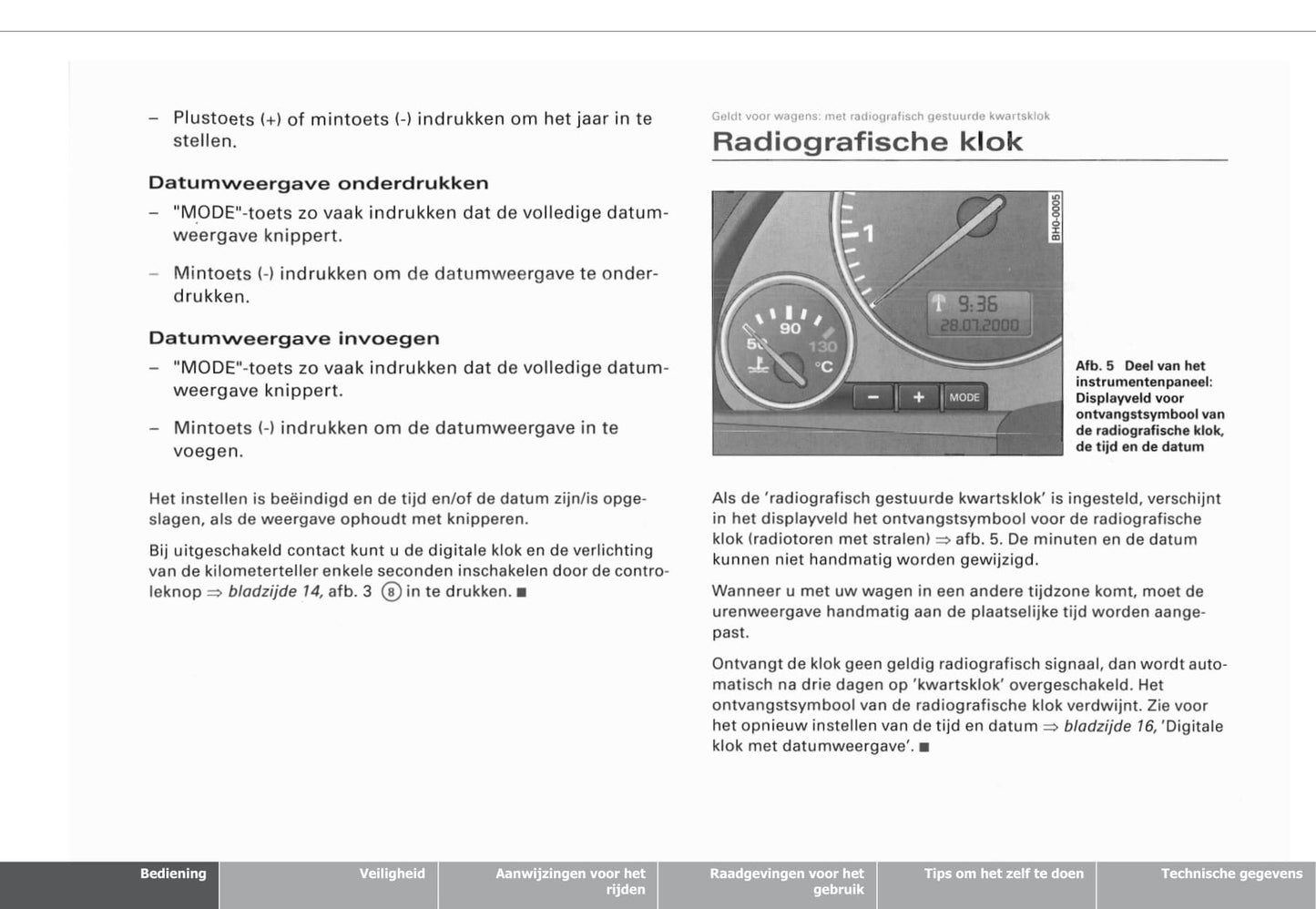 2002-2005 Audi A4 Manuel du propriétaire | Néerlandais