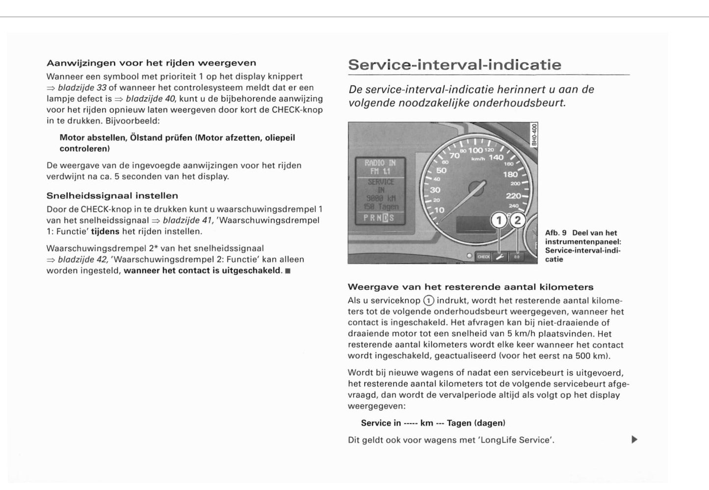 2002-2005 Audi A4 Manuel du propriétaire | Néerlandais
