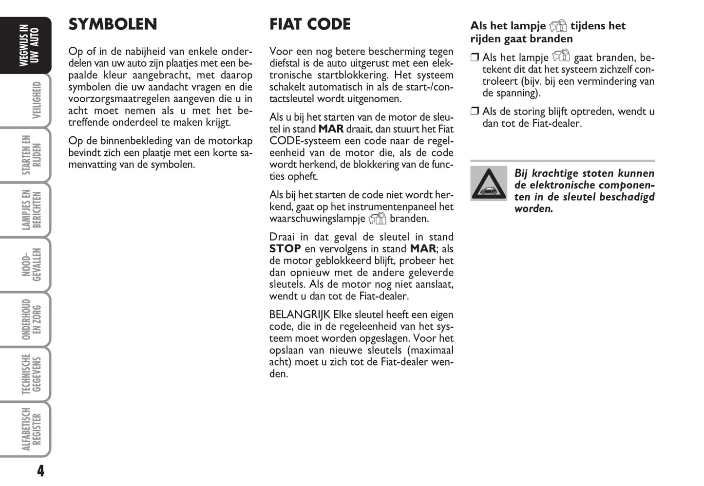2009-2010 Fiat 500C Gebruikershandleiding | Nederlands