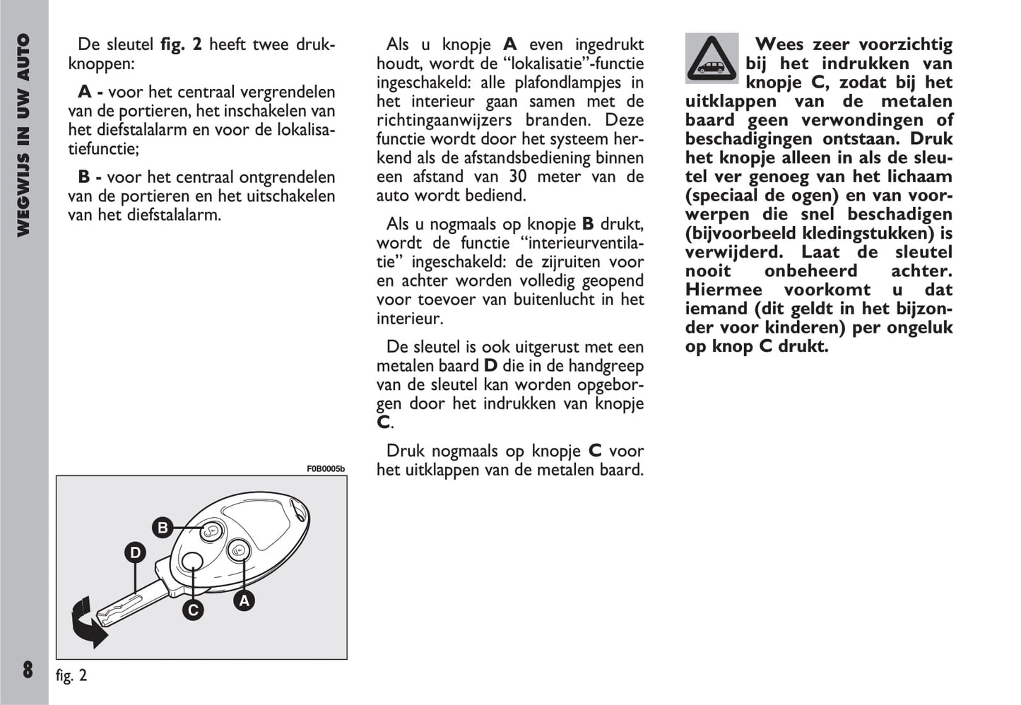 2002-2003 Fiat Ulysse Gebruikershandleiding | Nederlands