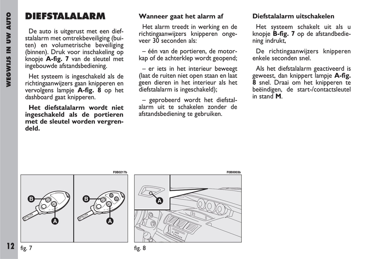 2002-2003 Fiat Ulysse Gebruikershandleiding | Nederlands