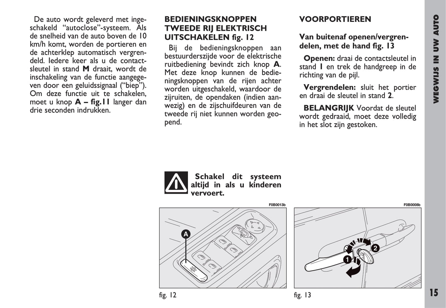 2002-2003 Fiat Ulysse Gebruikershandleiding | Nederlands