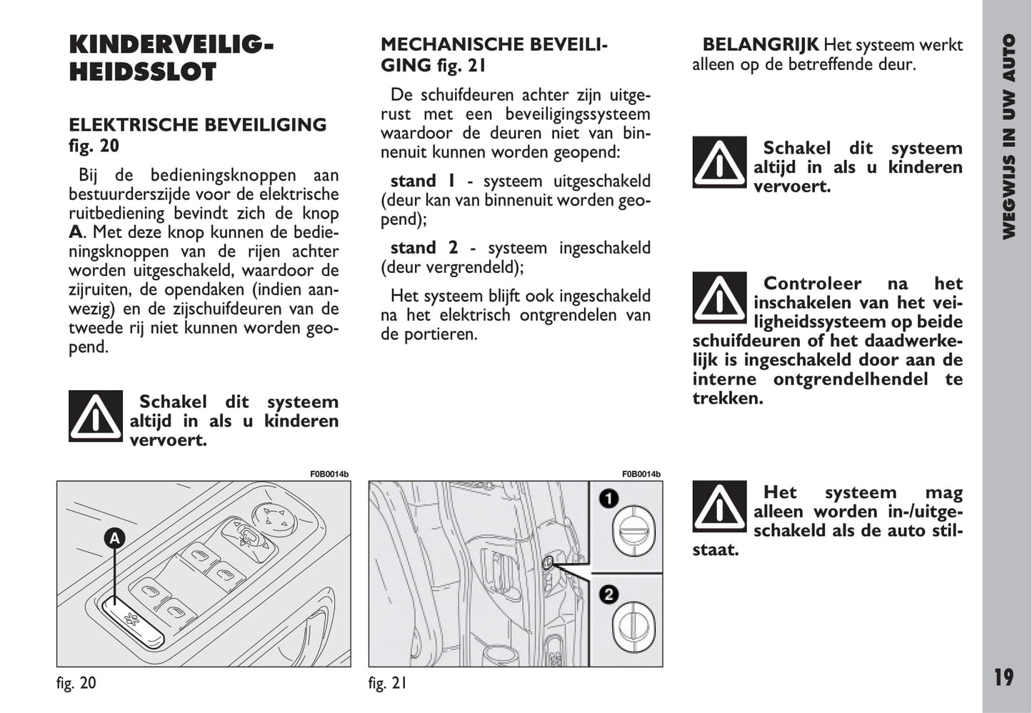 2002-2003 Fiat Ulysse Gebruikershandleiding | Nederlands