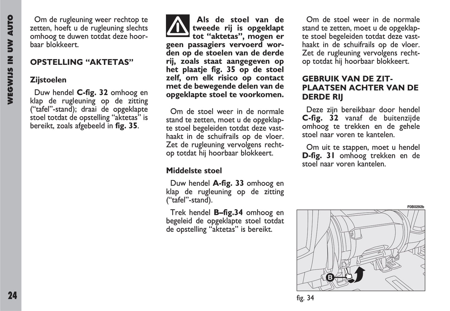2002-2003 Fiat Ulysse Gebruikershandleiding | Nederlands