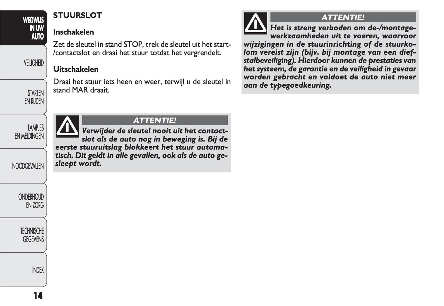 2011-2012 Fiat Punto Evo Gebruikershandleiding | Nederlands