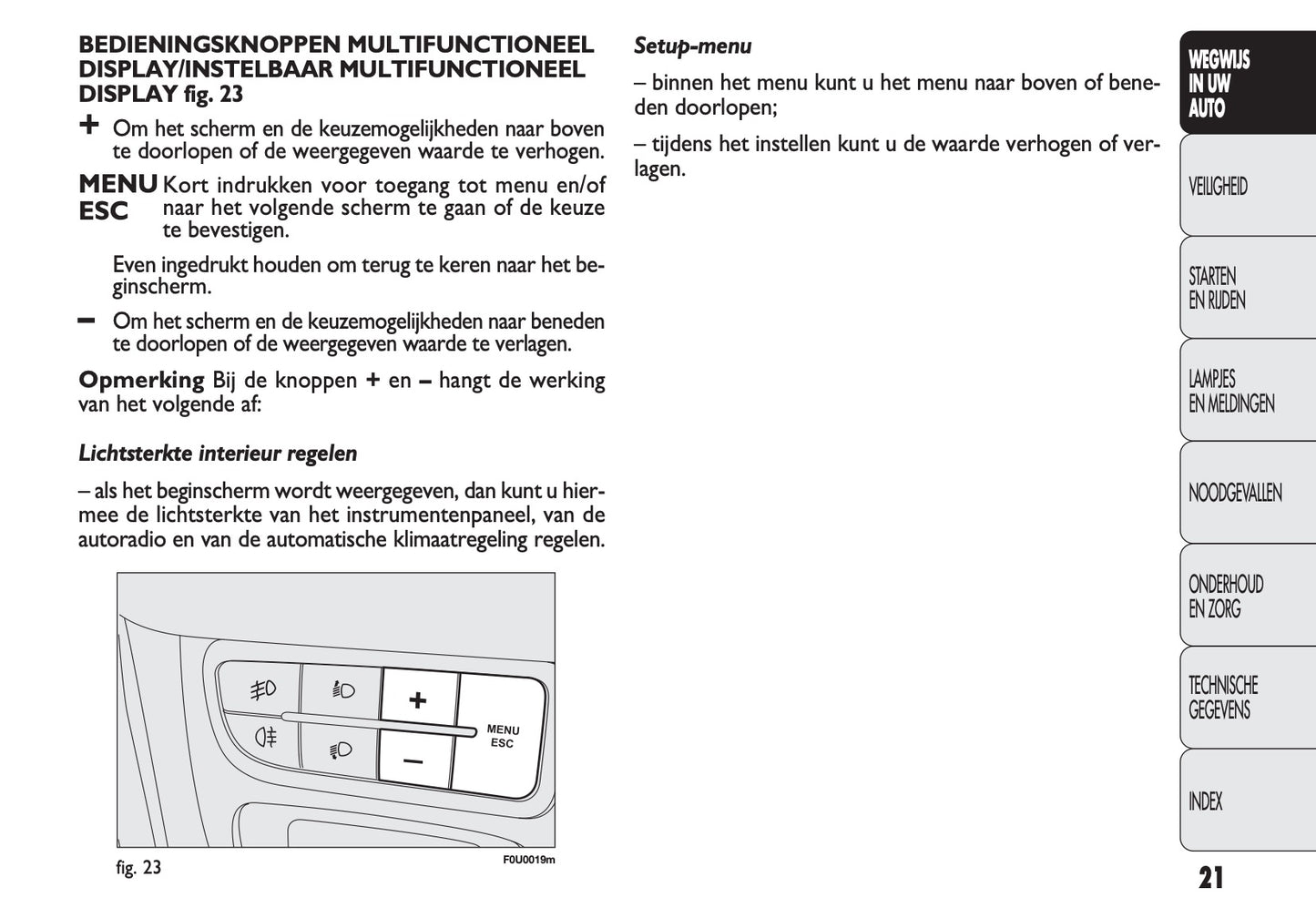 2011-2012 Fiat Punto Evo Gebruikershandleiding | Nederlands