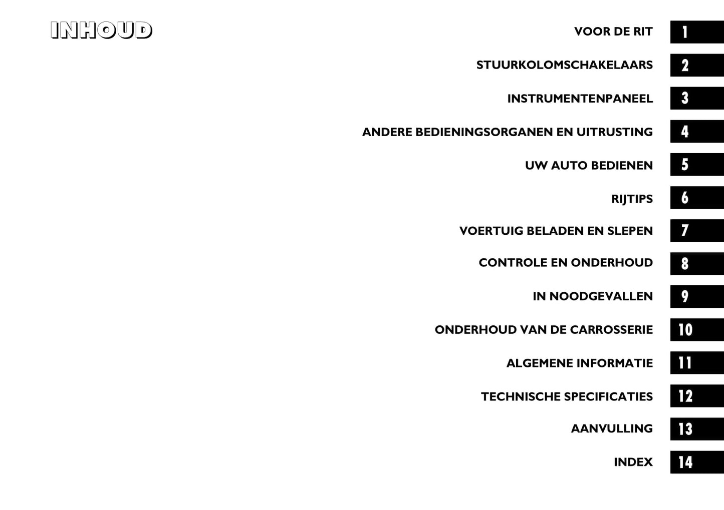 2006-2009 Fiat Sedici Manuel du propriétaire | Néerlandais