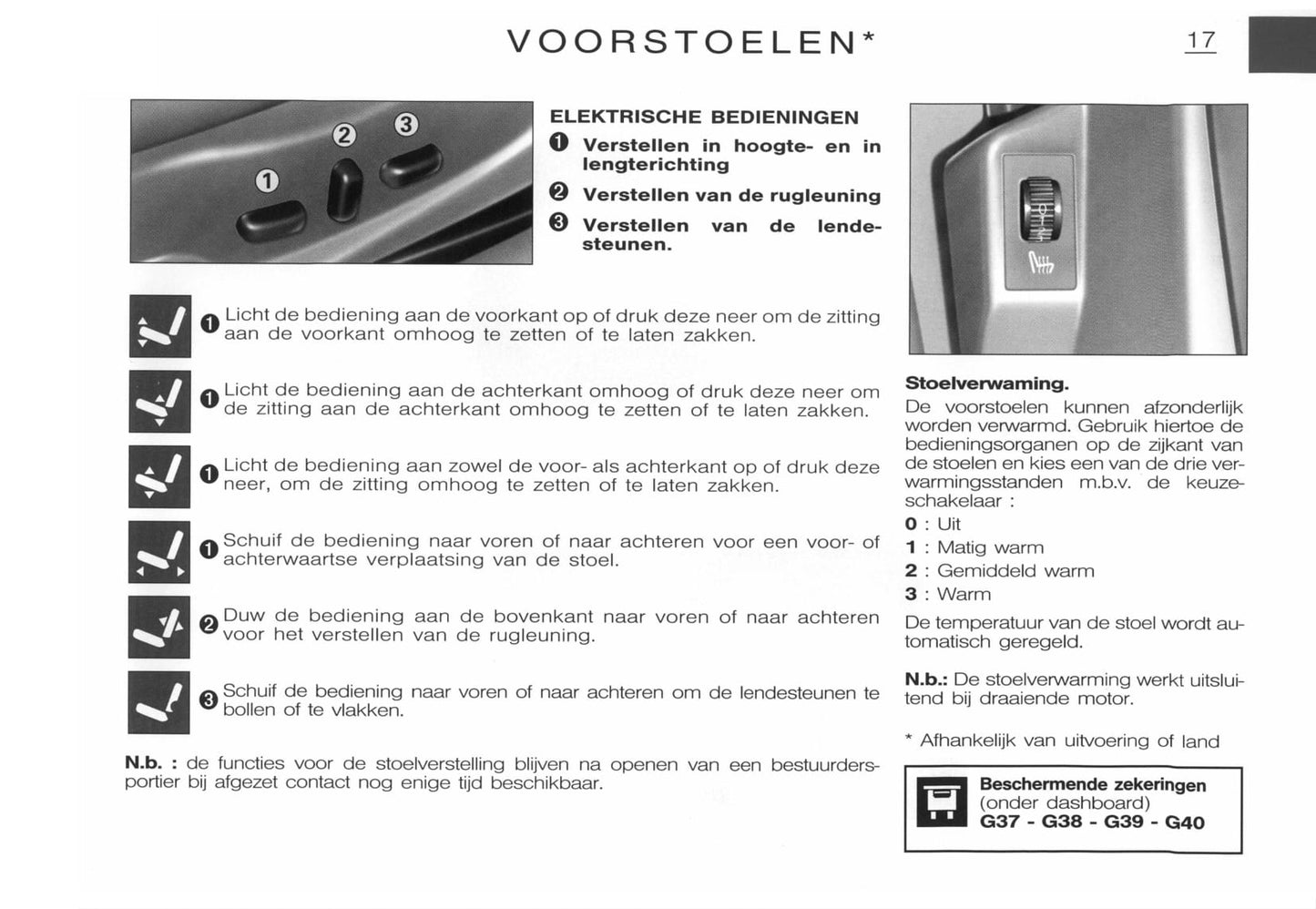 2001-2002 Citroën C5 Owner's Manual | Dutch