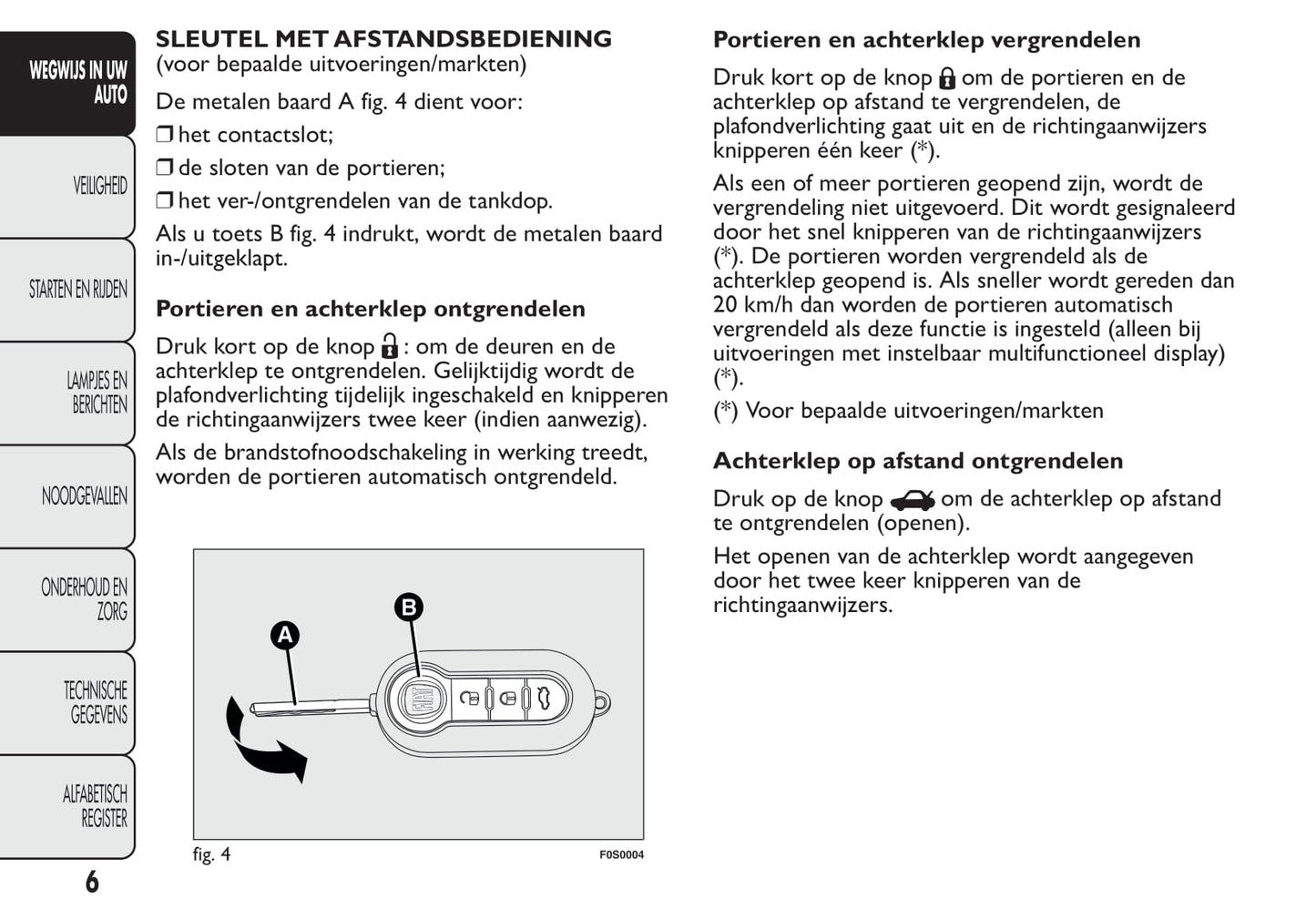 2013-2014 Fiat 500 Gebruikershandleiding | Nederlands
