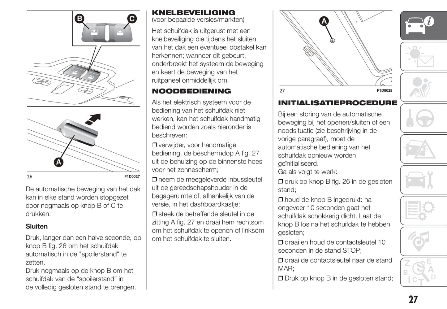 2020-2021 Fiat Panda Owner's Manual | Dutch