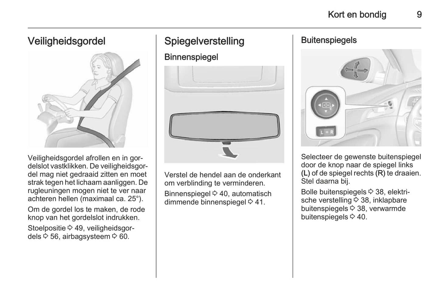 2015 Opel Insignia/Insignia Sports Tourer Owner's Manual | Dutch