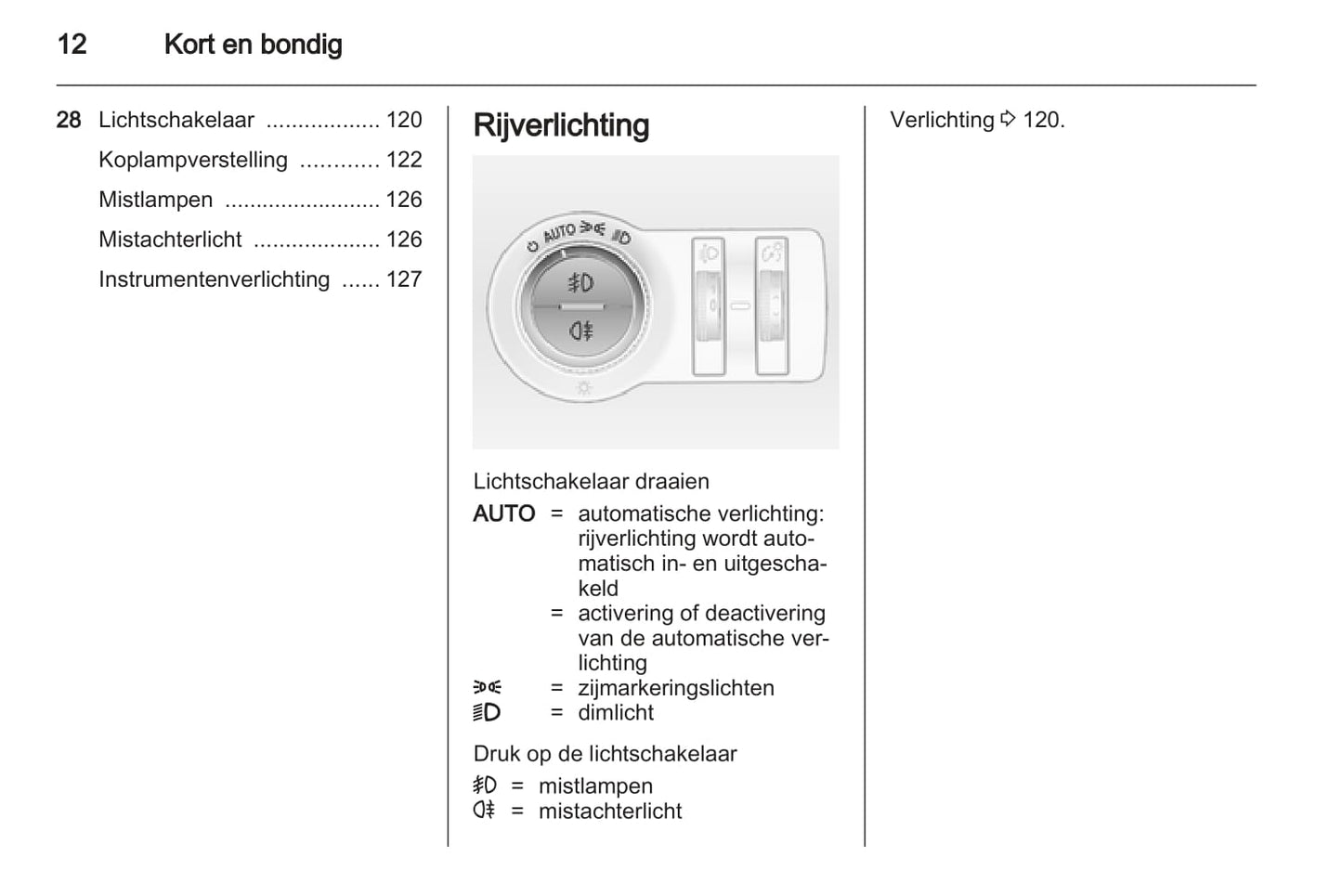 2013-2014 Opel Insignia Owner's Manual | Dutch