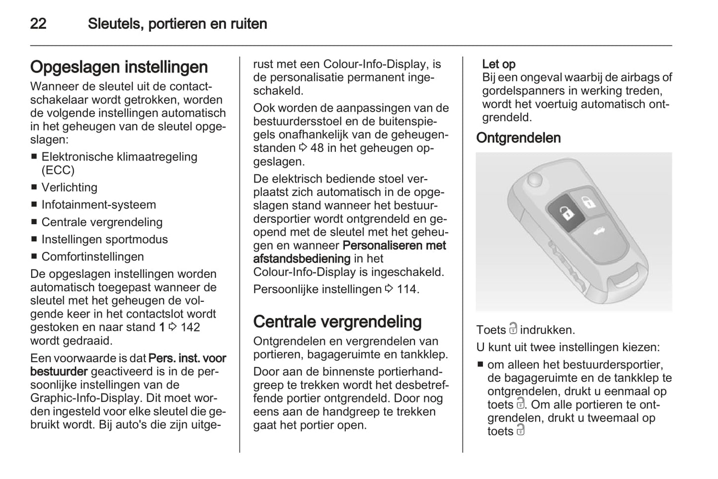 2013-2014 Opel Insignia Owner's Manual | Dutch