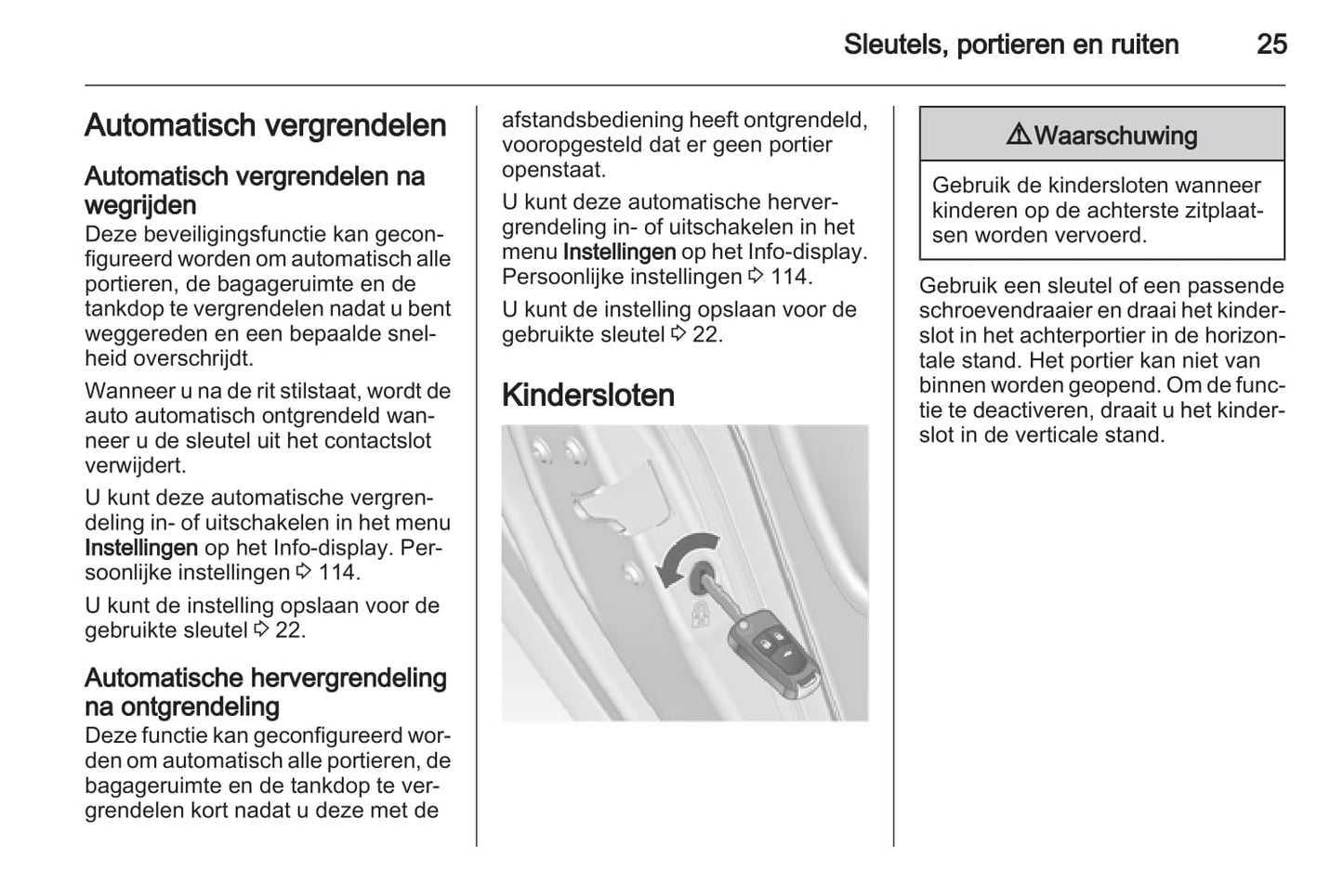 2013-2014 Opel Insignia Owner's Manual | Dutch