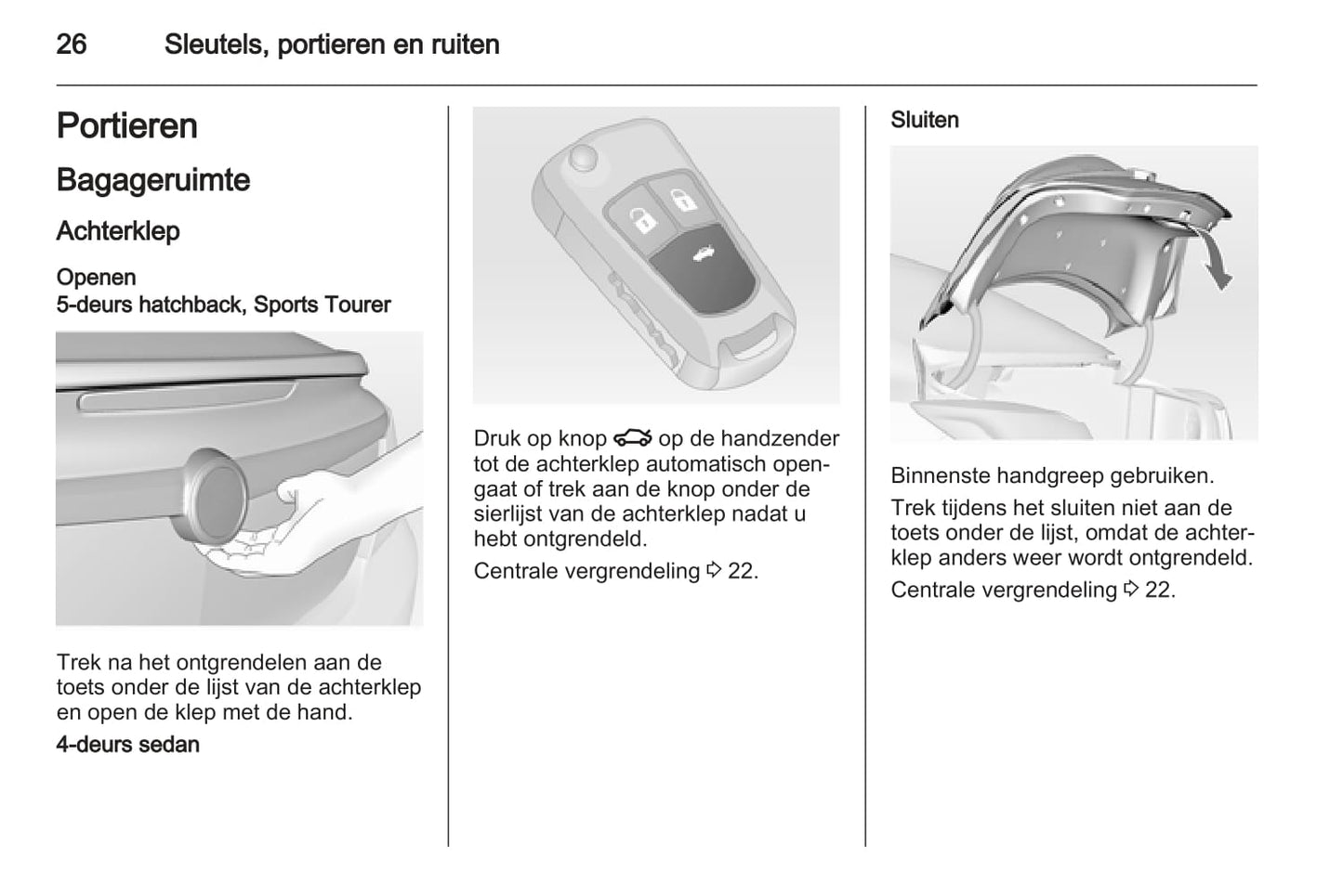 2013-2014 Opel Insignia Owner's Manual | Dutch