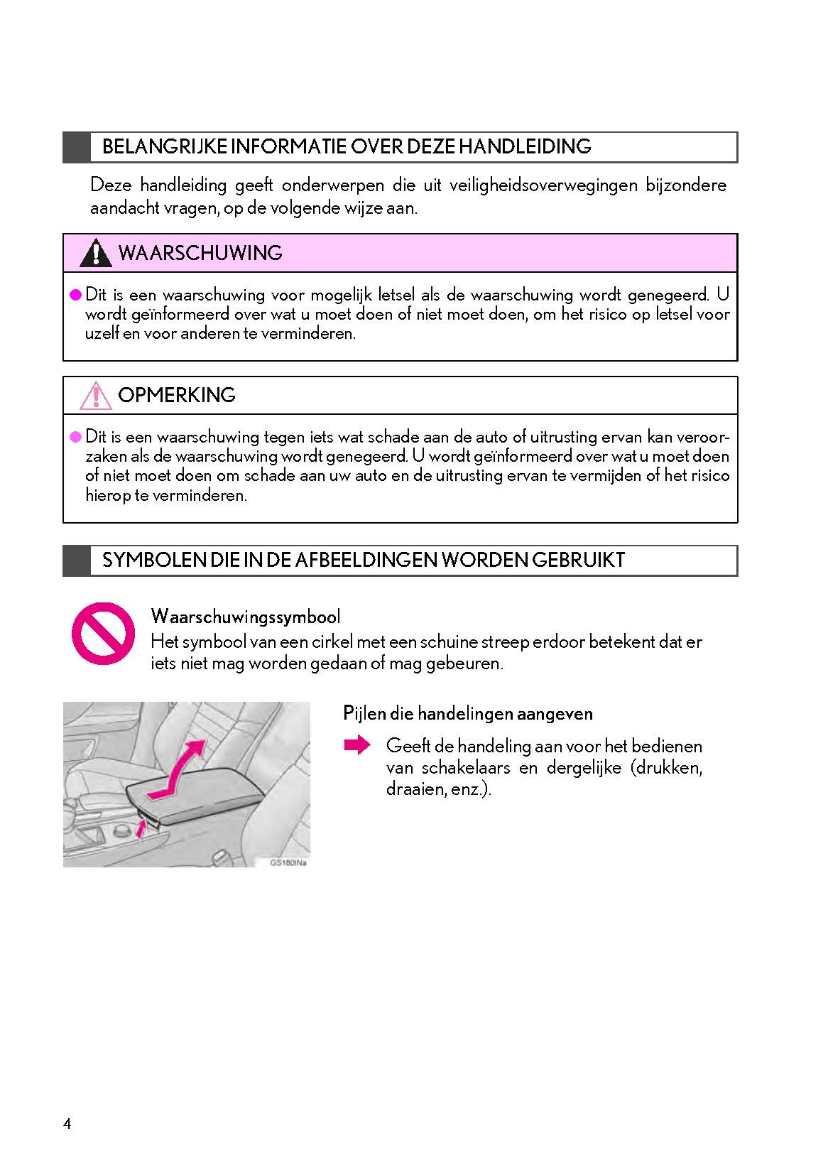 Lexus GS 450h Navigatie Systeem Handleiding 2016 - 2018
