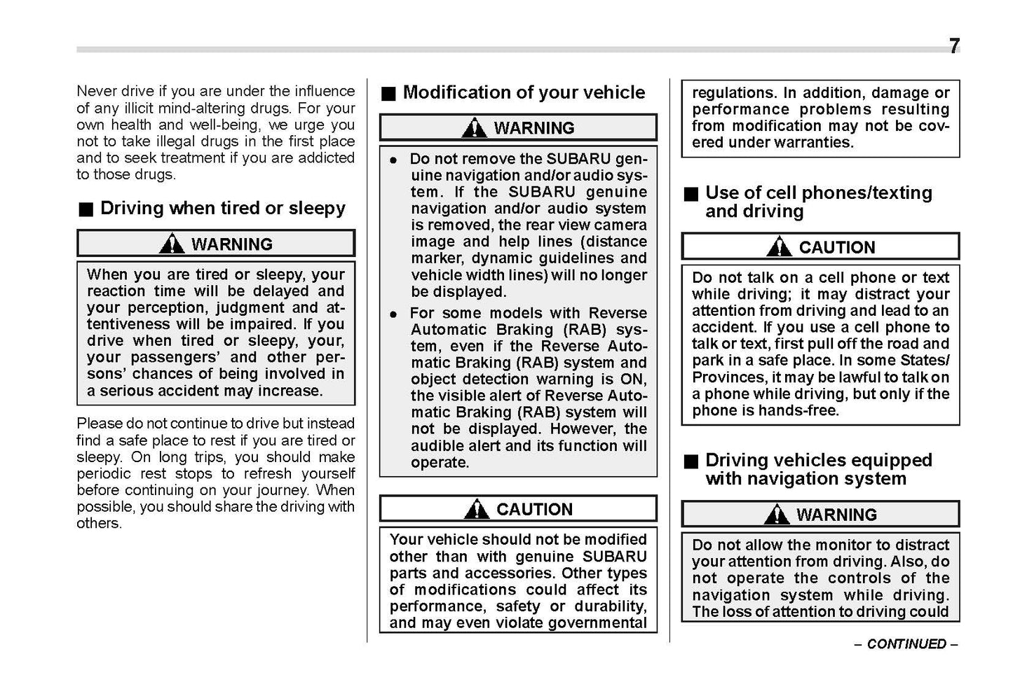 2021 Subaru Crosstrek Gebruikershandleiding | Engels