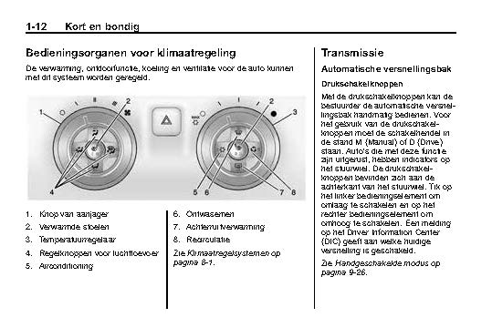 2014 Chevrolet Camaro Gebruikershandleiding | Nederlands