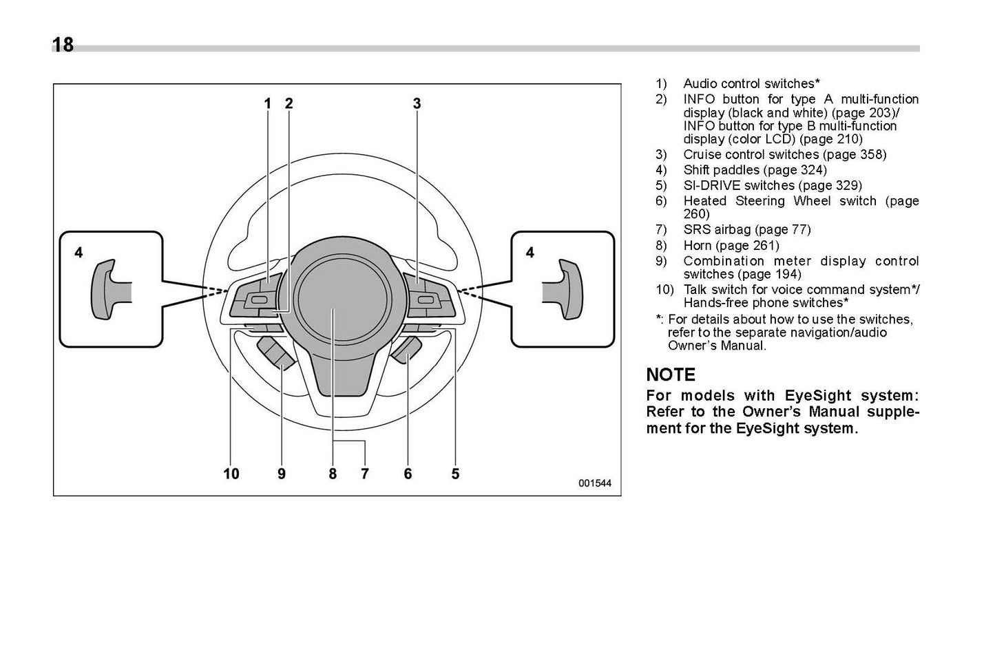 2021 Subaru Forester Gebruikershandleiding | Engels
