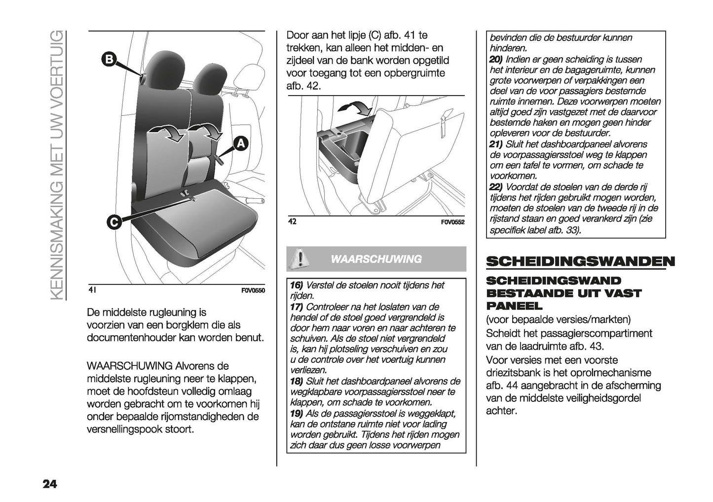 2022-2023 Fiat Doblo Gebruikershandleiding | Nederlands